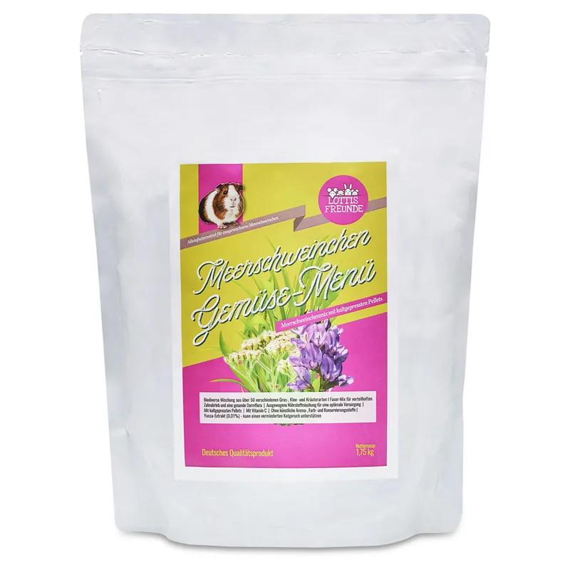 LOTTIS FREUNDE Meerschweinchen Gemüse-Menü 1,75 kg Must-Have